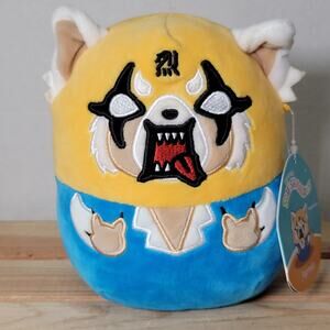 Squishmallow x Sanrio "Aggretsuko" Rage Plush - NWT